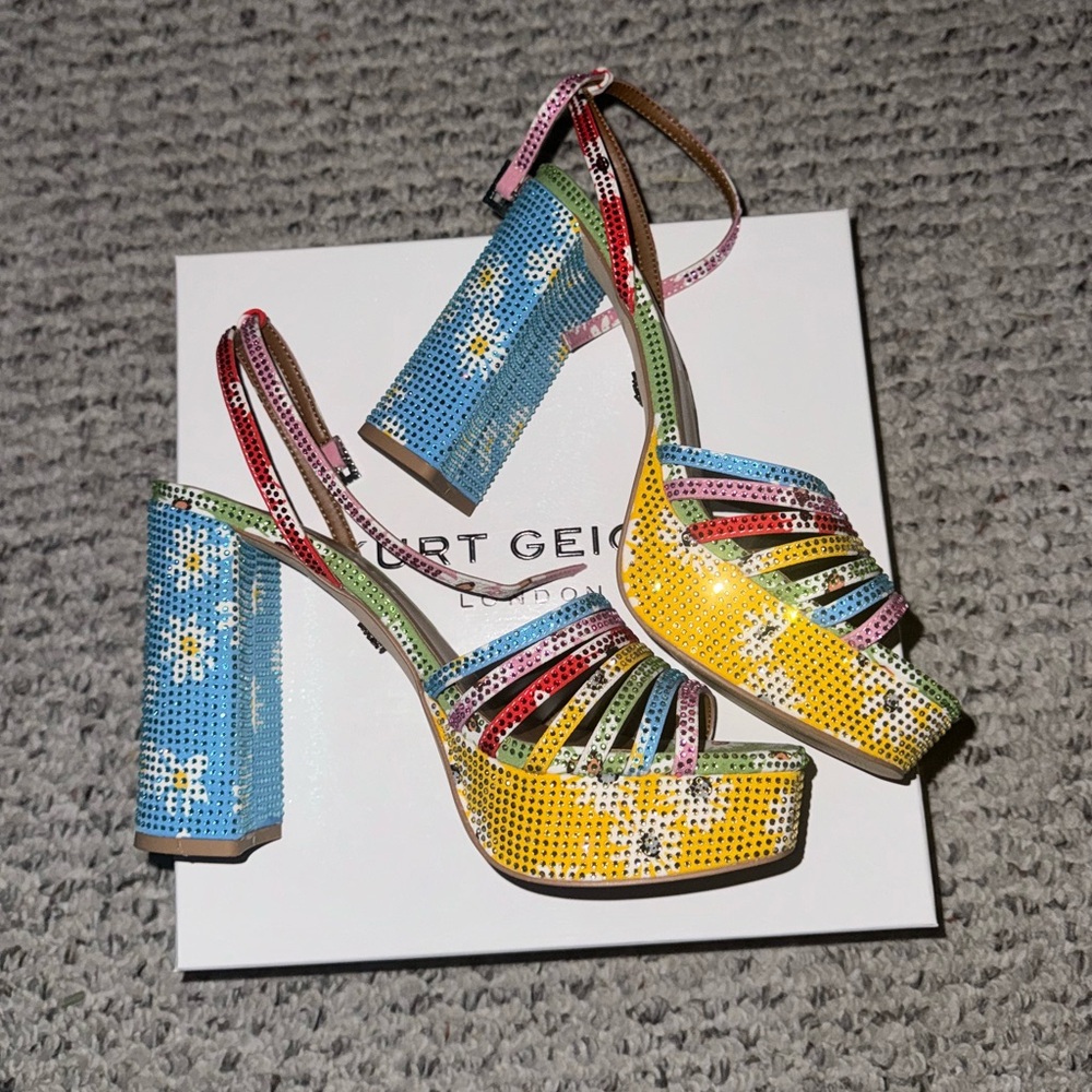 Kurt Geiger Pierra Platform Sandal Heel